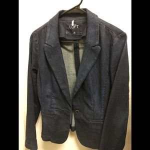 Loft Denim Blazer